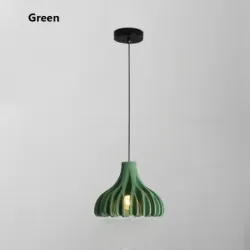 Lampa Wisząca LED, Nowoczesny Styl, Zielona, Czarna, Biała