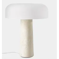 Lampa Podłogowa z Kamienną Podstawą, Nowoczesny Design