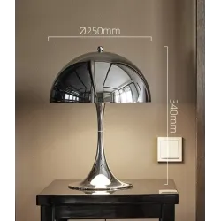 Lampa Stołowa LED, Nowoczesny Design, 25 cm