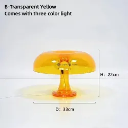 Lampa Stołowa LED, Kolorowa, 33 cm, Nowoczesny Design
