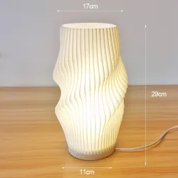 Lampa stojąca na biurko drukowana 3D - styl nowoczesny
