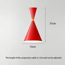 Nowoczesne lampy wiszące nad stół, minimalistyczne - do salonu, sypialni