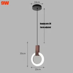 Lampa sufitowa złota LED - do salonu, sypialni, jadalni, styl nowoczesny
