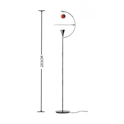 Lampa stojąca podłogowa - Do salonu, do sypialni, Styl nordycki