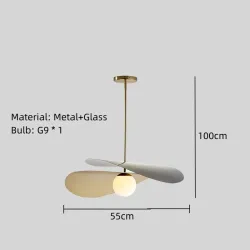 Lampa wisząca biała - do salonu, do jadalni, sypialni, Styl nowoczesny