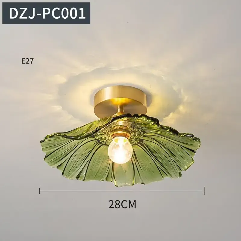Lampy sufitowe wiszące szklane w stylu vintage