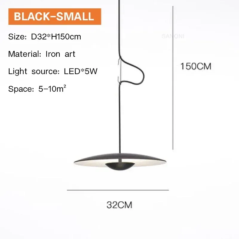 Lampa sufitowa do salonu nowoczesna - styl skandynawski