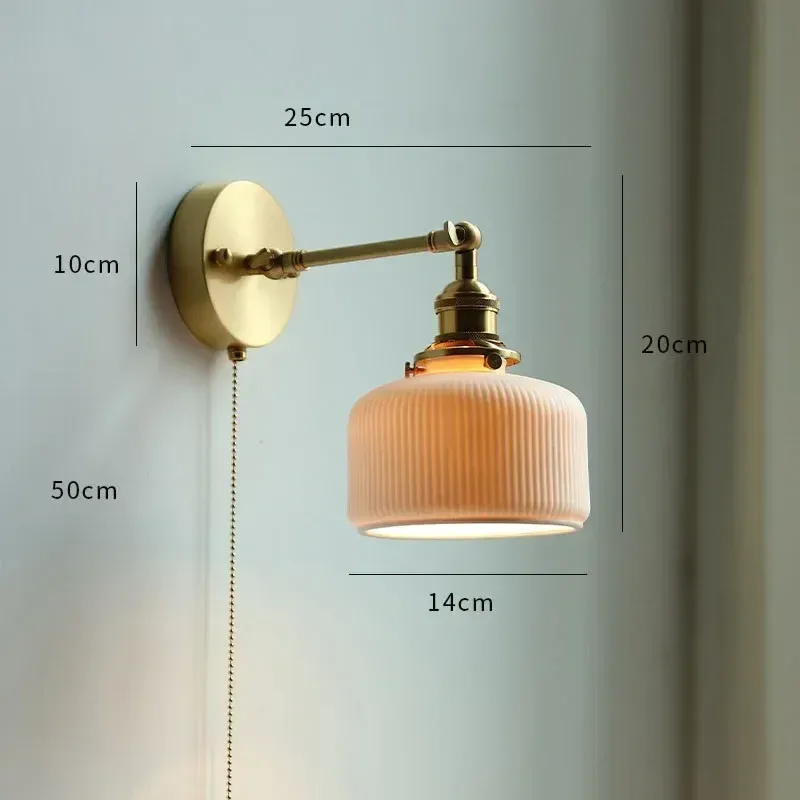 Lampa ścienna ceramiczna - do salonu