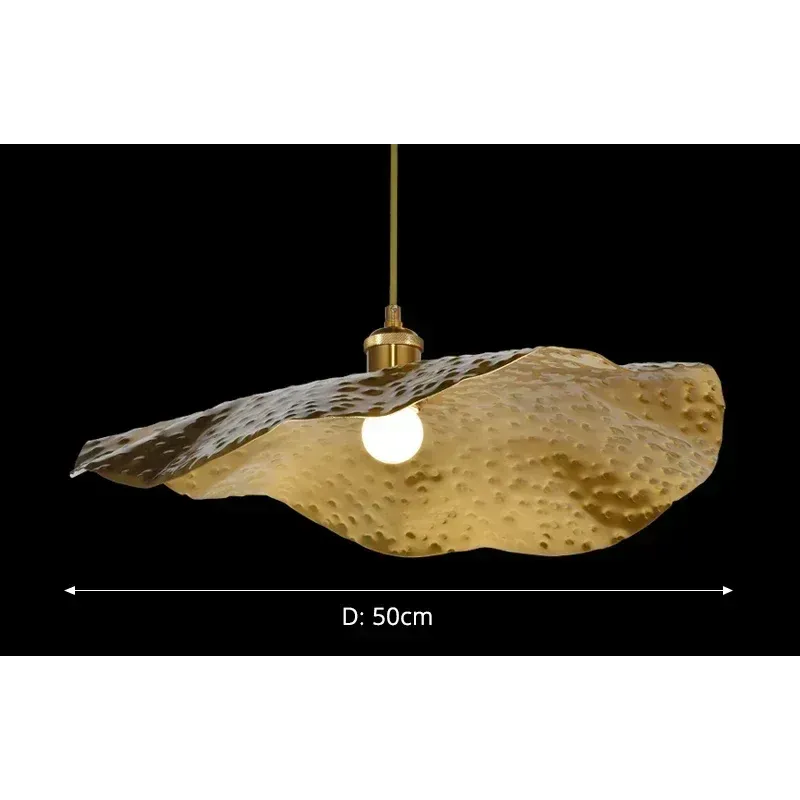 Lampa metalowa wisząca - do salonu