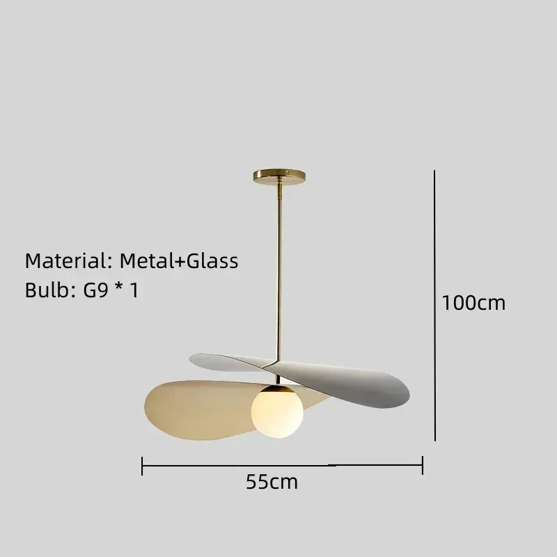 Lampa wisząca biała - do salonu