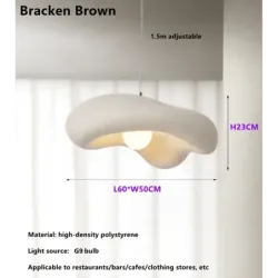 Lampa wisząca duża - do salonu