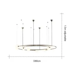 Nowoczesna lampa sufitowa do salonu - styl nowoczesny